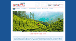 Desktop Screenshot of dempotravels.com