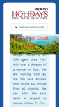 Mobile Screenshot of dempotravels.com